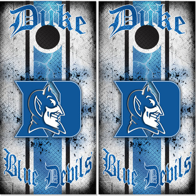 Duke Blue Devils Cornhole Wraps - Set of 2 - Custom Cornhole, LLC