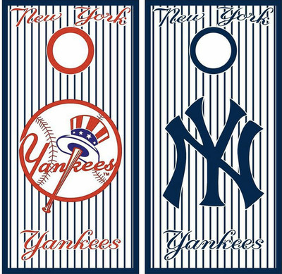New York Yankees Cornhole Wraps - Set of 2 - Custom Cornhole, LLC