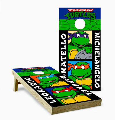 Ninja Turtles Cornhole Set with Bags - Custom Cornhole, LLC