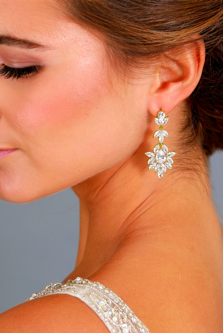 Advantage Bridal Gorgeous Earrings Sparkling Jewelry