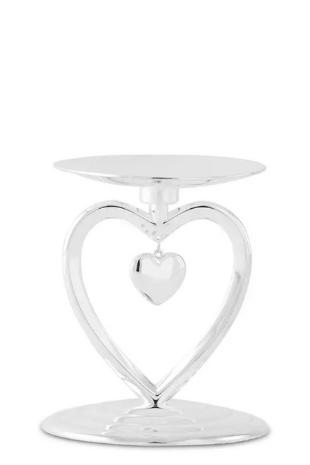 Advantage Bridal Spectacular Suspended Heart Unity Candle Holder