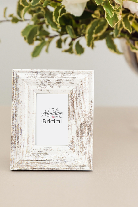 Advantage Bridal Distressed Wood Picture Frame