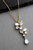 Advantage Bridal yellow gold-plated necklace