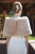 Advantage Bridal  Blush / Beige Admirable Fur Wrap