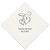 Advantage Bridal Foil Printed Paper Napkins