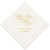 Advantage Bridal Foil Printed Mr. And Mrs. Script Paper Napkins