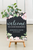 Advantage Bridal Custom Wedding Welcome Floral Chalkboard Sign