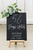 Advantage Bridal Custom Wedding Countdown Chalkboard Sign
