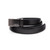 Advantage Bridal Monogrammed Black Buckle Leather Belt