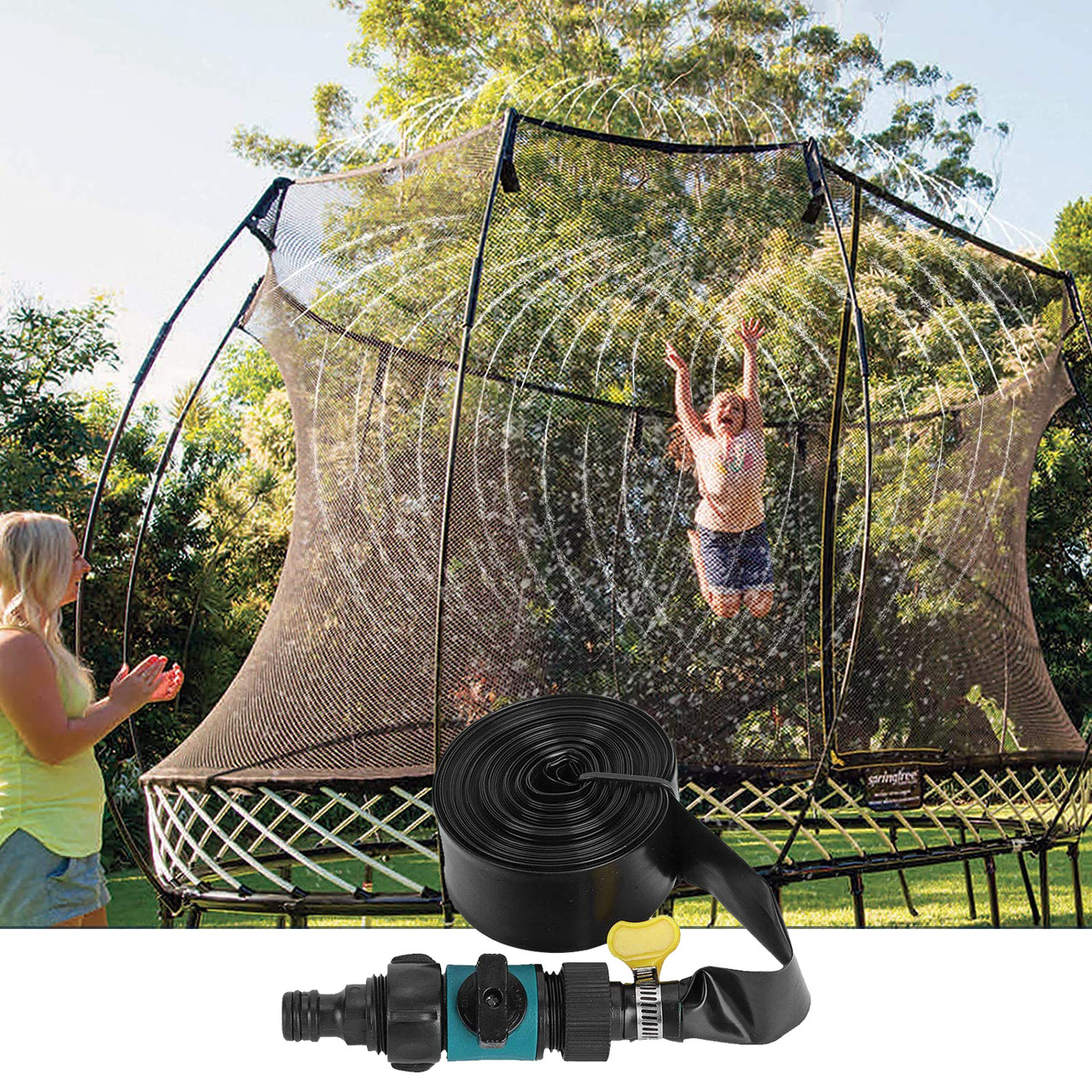 Kids' Backyard Trampoline Sprinkler product image