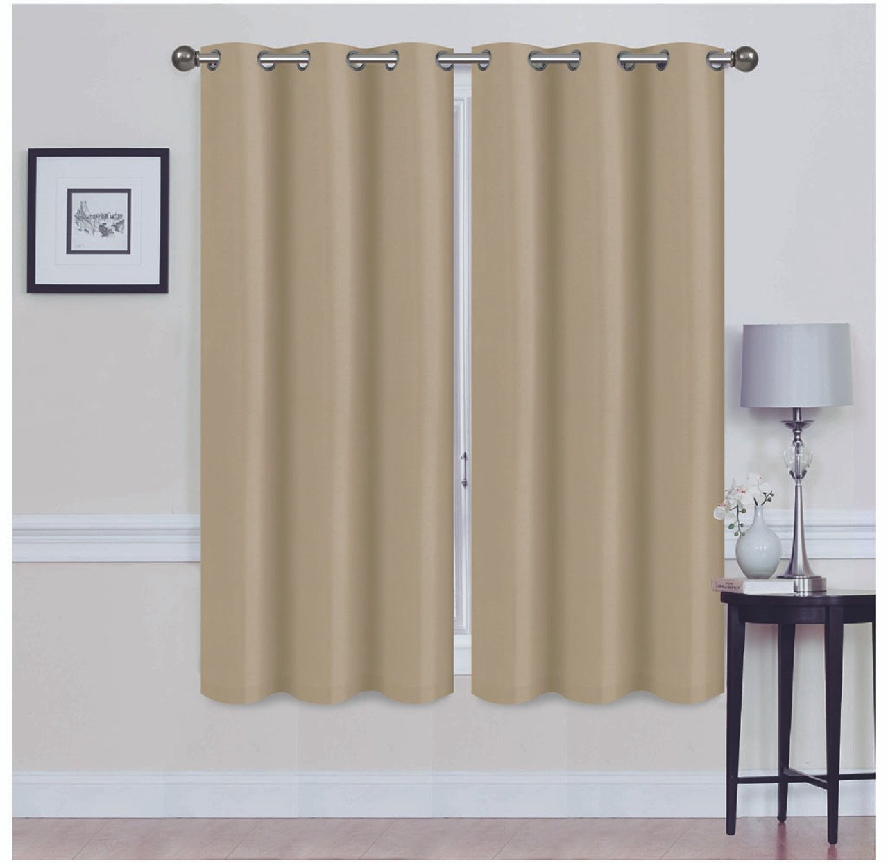 Madonna Energy-Saving Thermal Insulation Curtains (2 Panels) product image