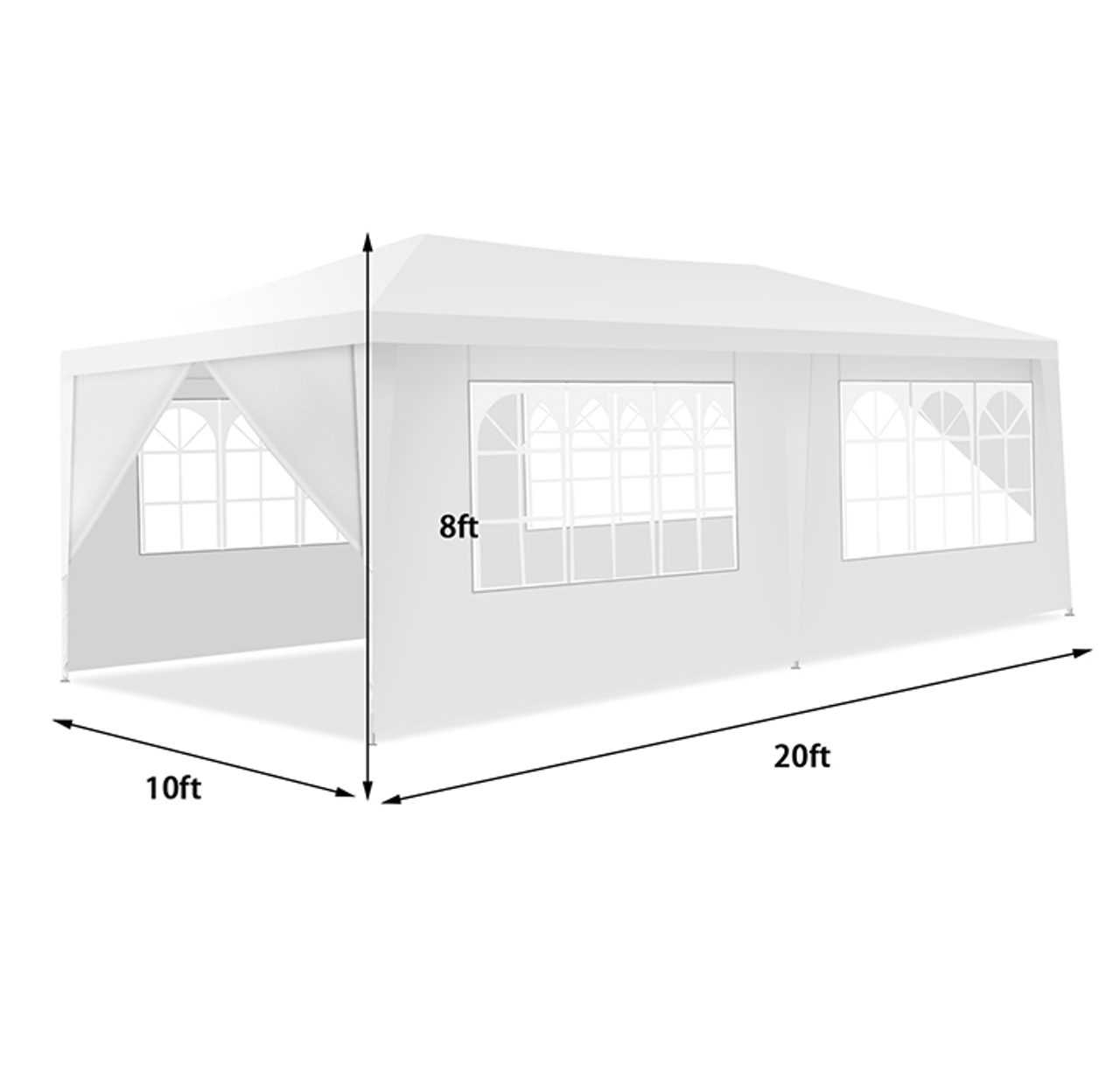 Heavy-Duty 10 x 20-Foot Canopy Tent product image