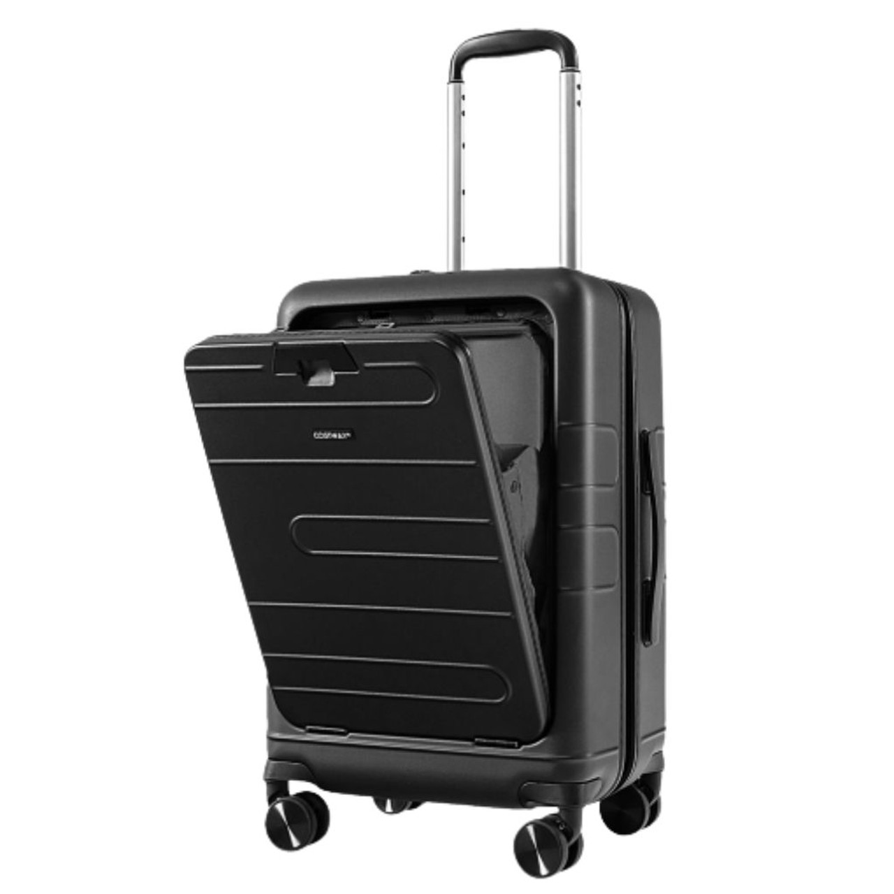 20-Inch Carry-on Hardside Suitcase with TSA Lock and Front Pocket product image