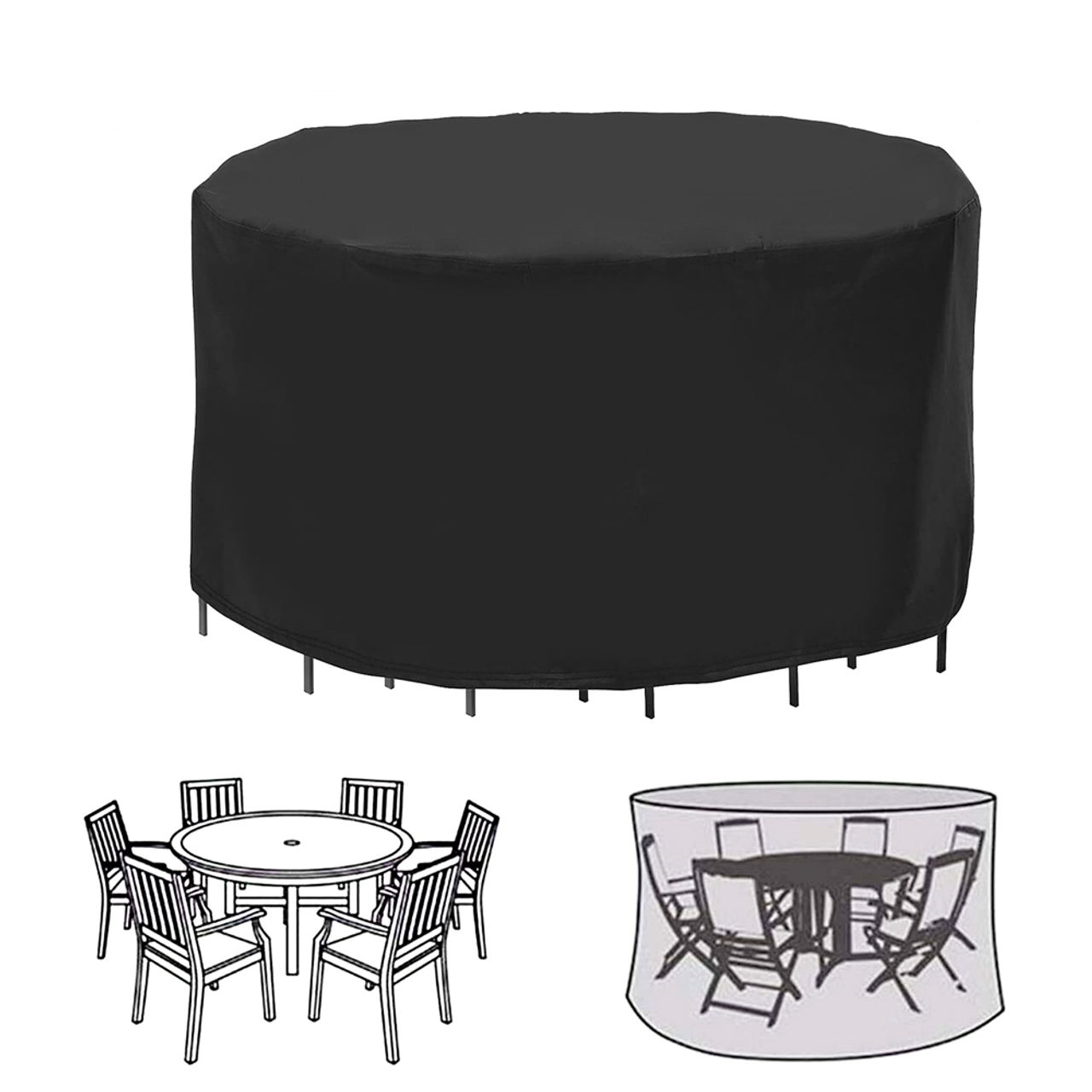 Round Table and Chairs Cover (4- or 6-Seat) product image