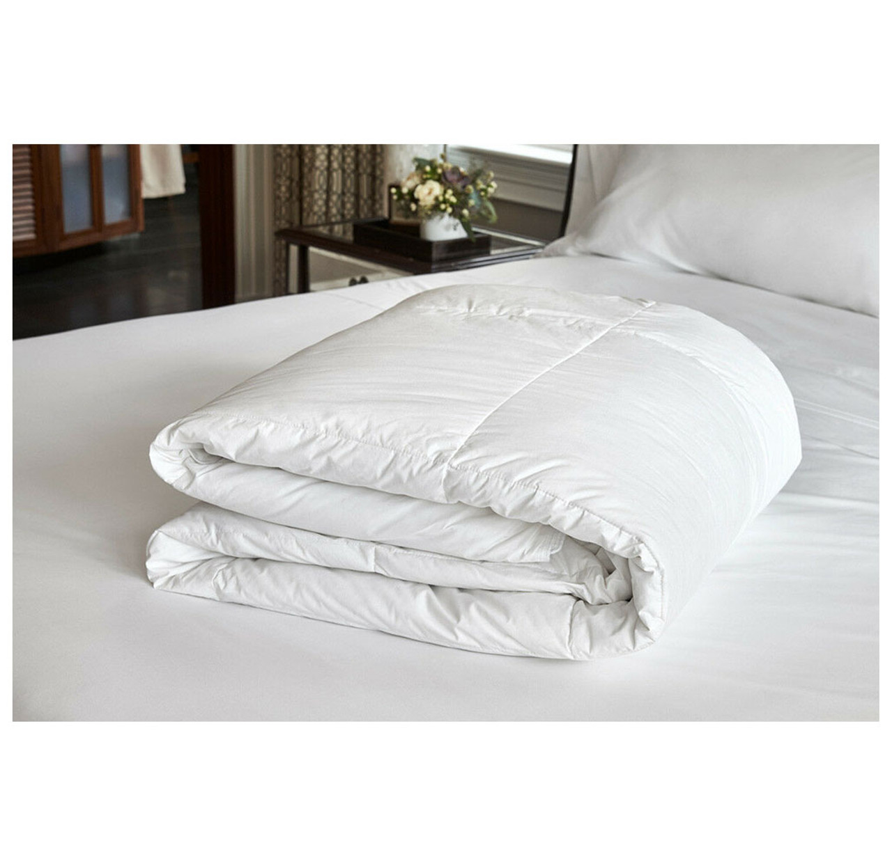 Goose Down & Feather 100% Cotton Comforter product image