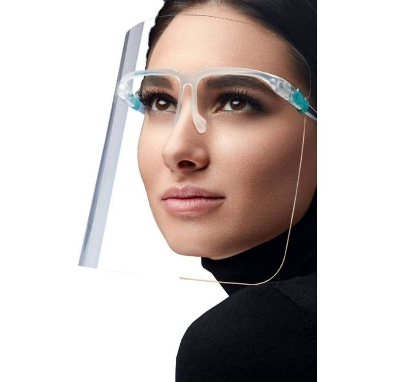 Face Shields with Comfort Fit Glasses (10- to 100-Pack) product image