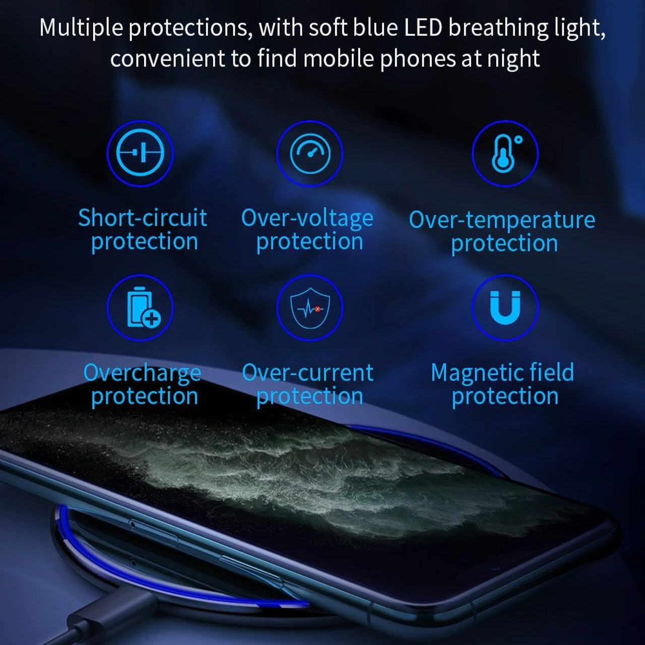 DGN® Fast Wireless 15W Charger product image DGN® Fast Wireless 15W Charger product image