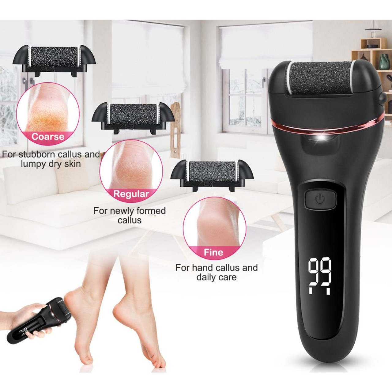 iMounTEK® Electric Foot Callus Remover product image