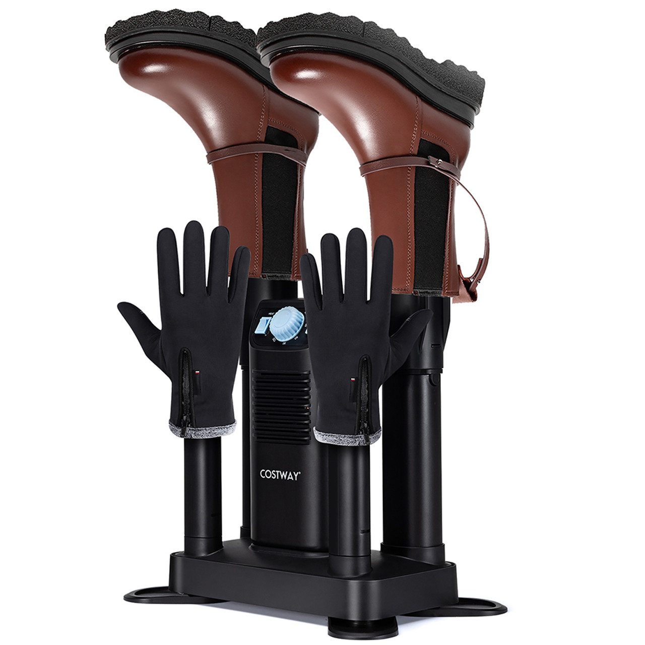Electric 4-Shoe Boot Dryer with 180-Minute Timer & Ozone Disinfection product image
