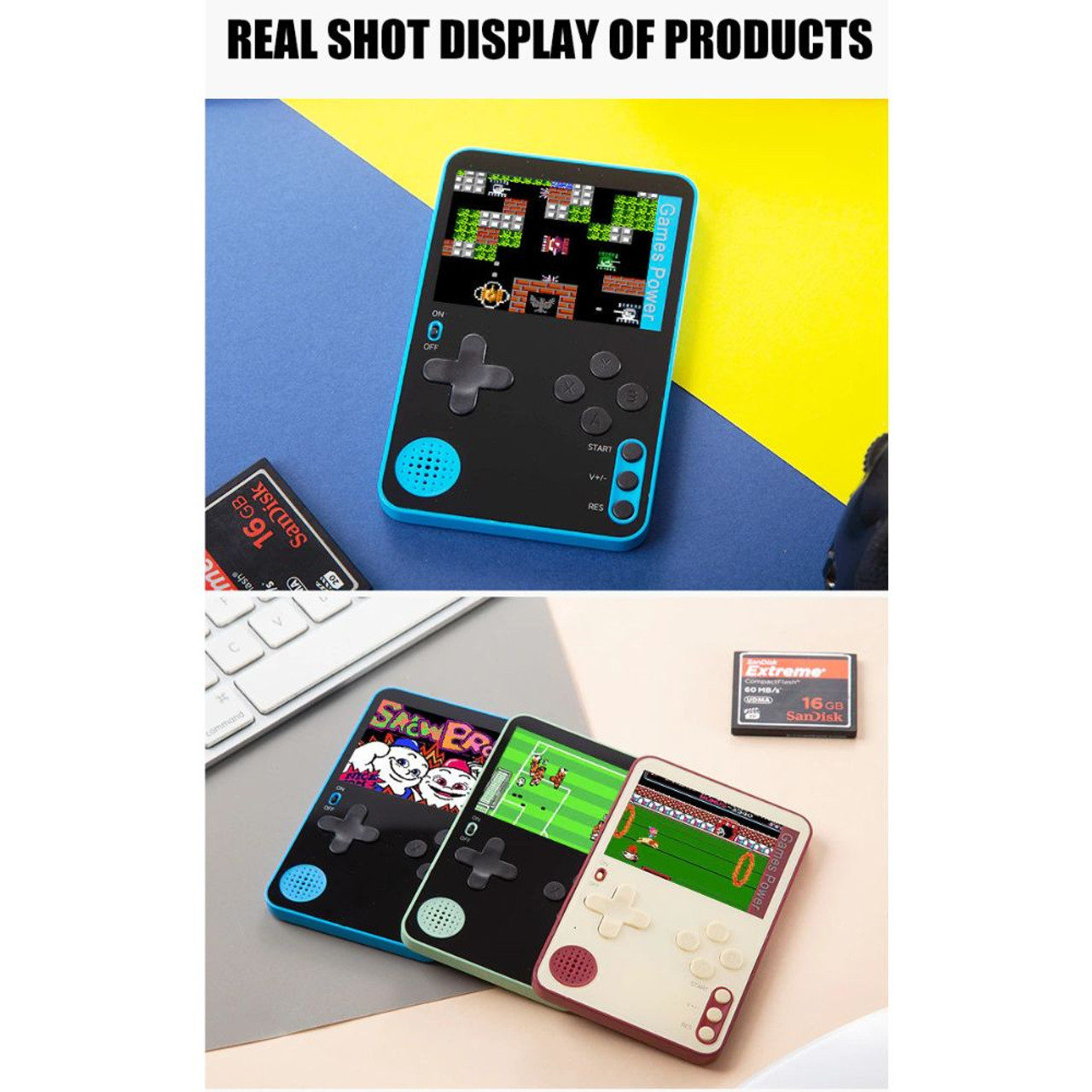 500-in-1 Mini Retro Handheld Video Game System product image