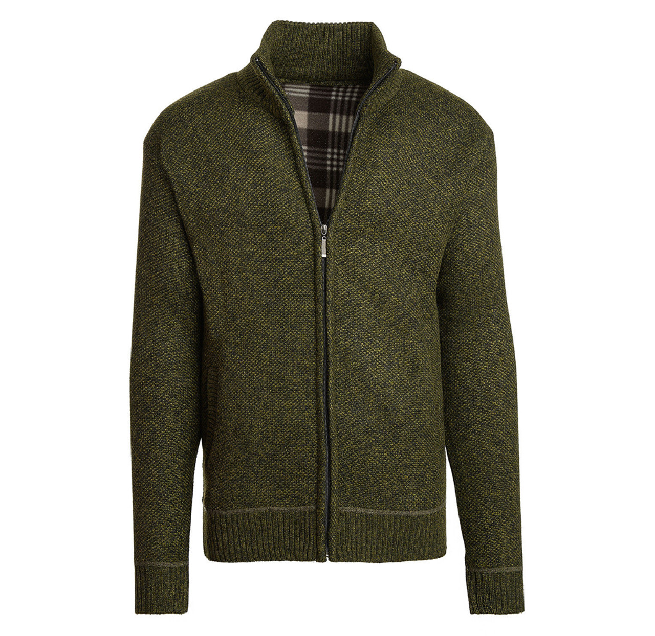 Men's Casual Fleece Lined Full-Zip Sweater Jacket product image Men's Casual Fleece Lined Full-Zip Sweater Jacket product image