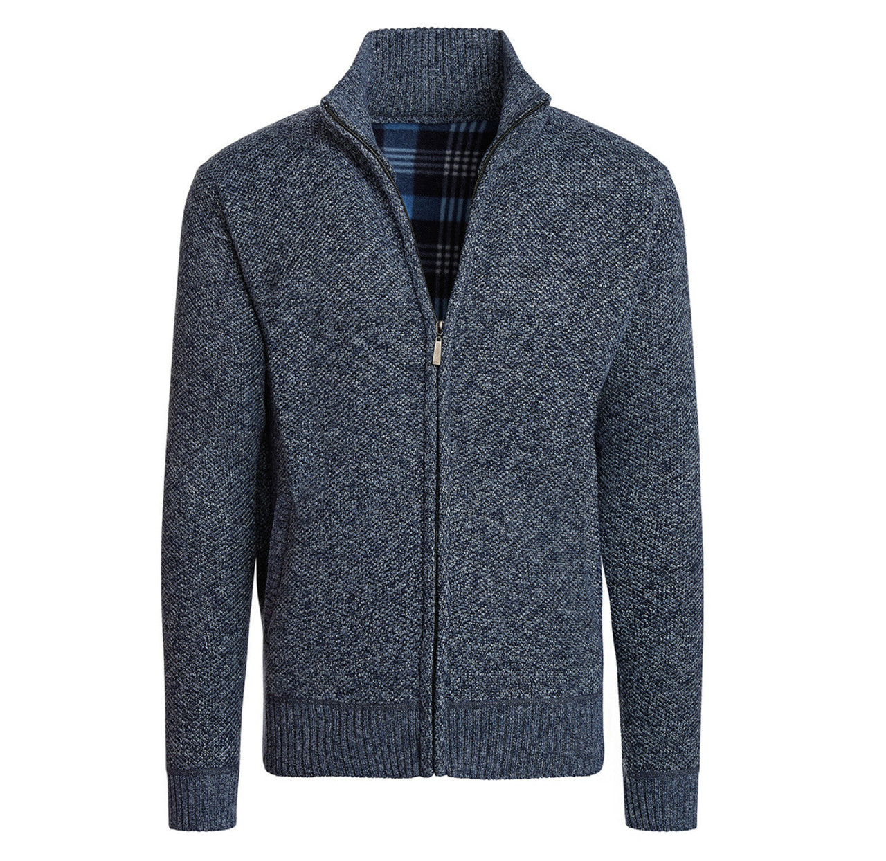 Men's Casual Fleece Lined Full-Zip Sweater Jacket product image Men's Casual Fleece Lined Full-Zip Sweater Jacket product image