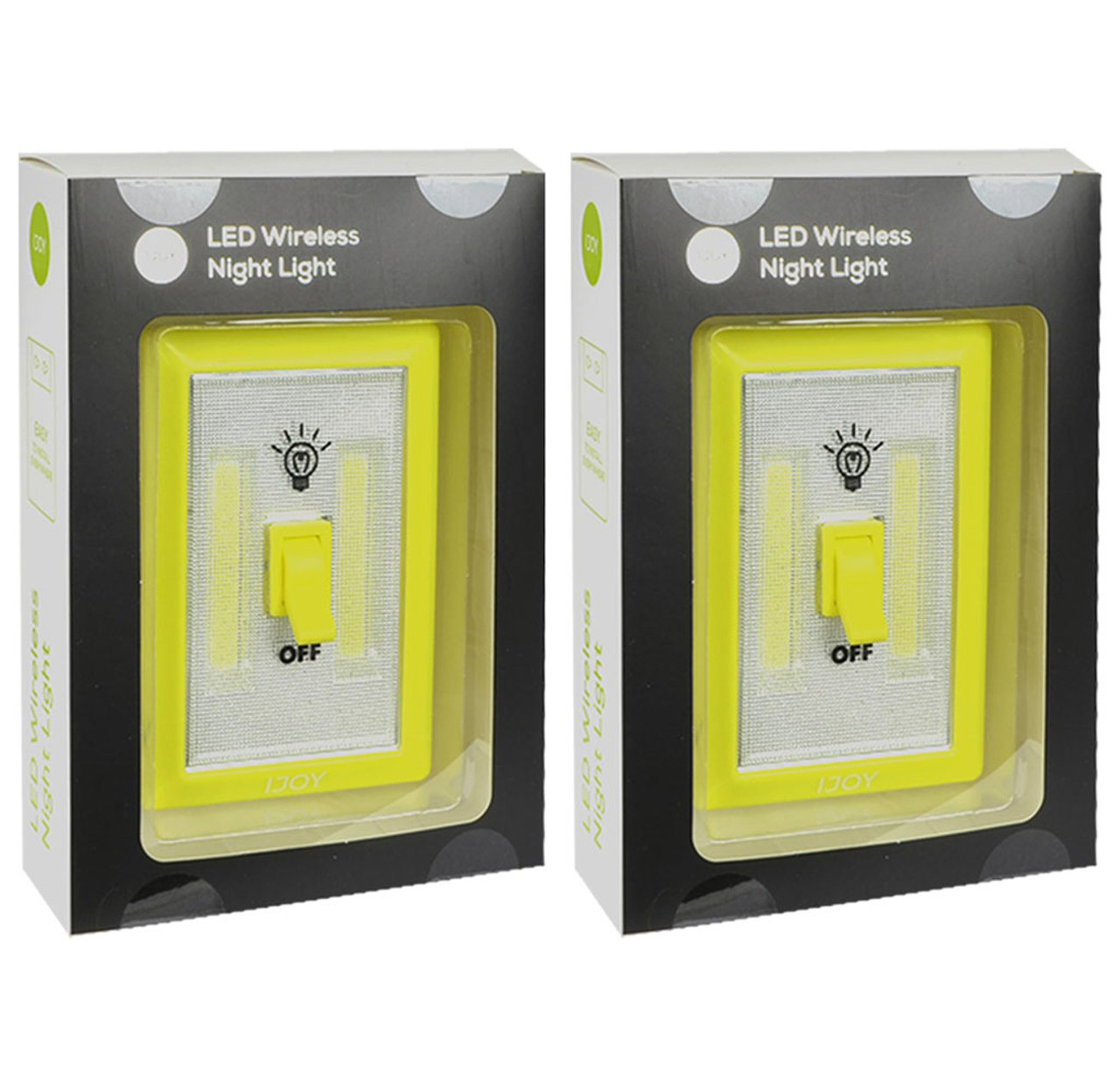 [2-Pack] Super Bright “Light Switch Style” Battery Powered LED Indoor Light product image