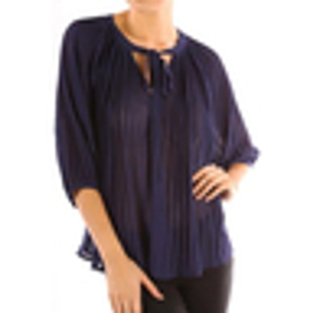 Women’s Chiffon Pleated Summer-Time 3/4 Sleeve Fashion Blouse product image Women’s Chiffon Pleated Summer-Time 3/4 Sleeve Fashion Blouse product image