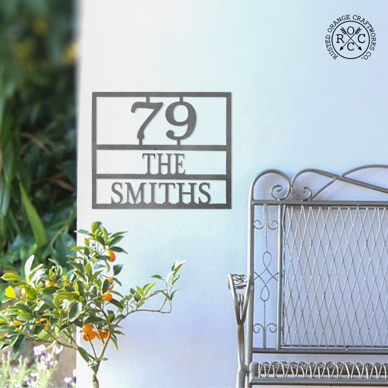 Personalized Address Numbers for House Plaque product image