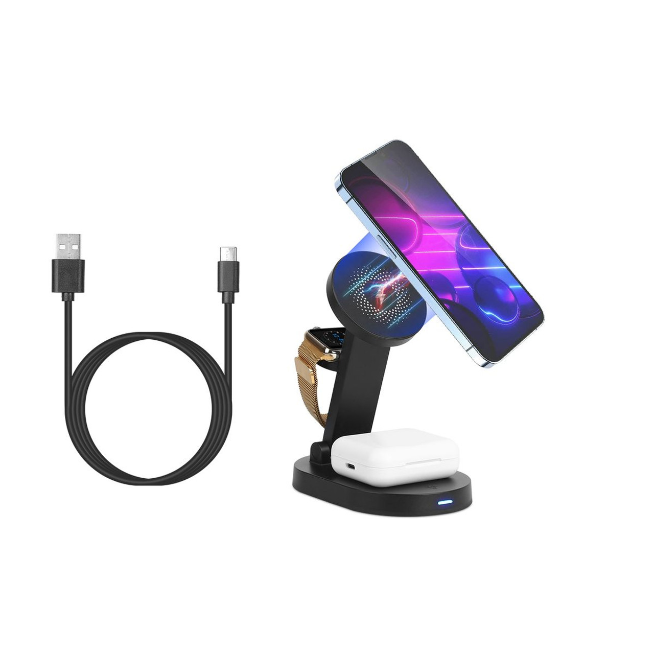 iMounTEK® 4-in-1 Magnetic Wireless Charging Station product image