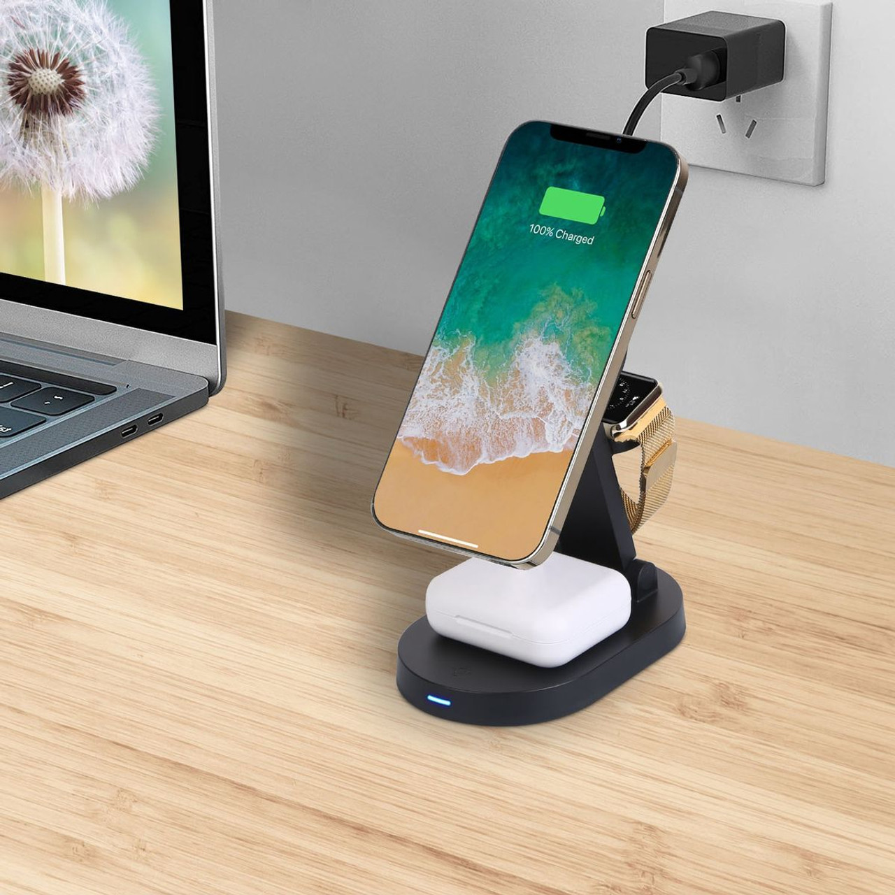 iMounTEK® 4-in-1 Magnetic Wireless Charging Station product image