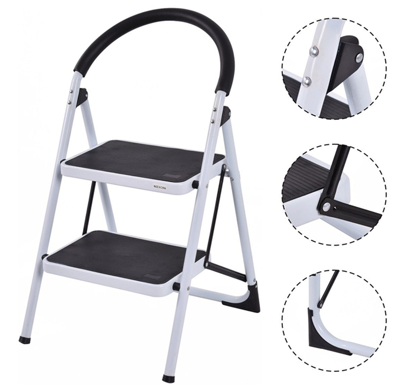 Folding 2-Step Heavy Duty 330-Pound Capacity Ladder product image