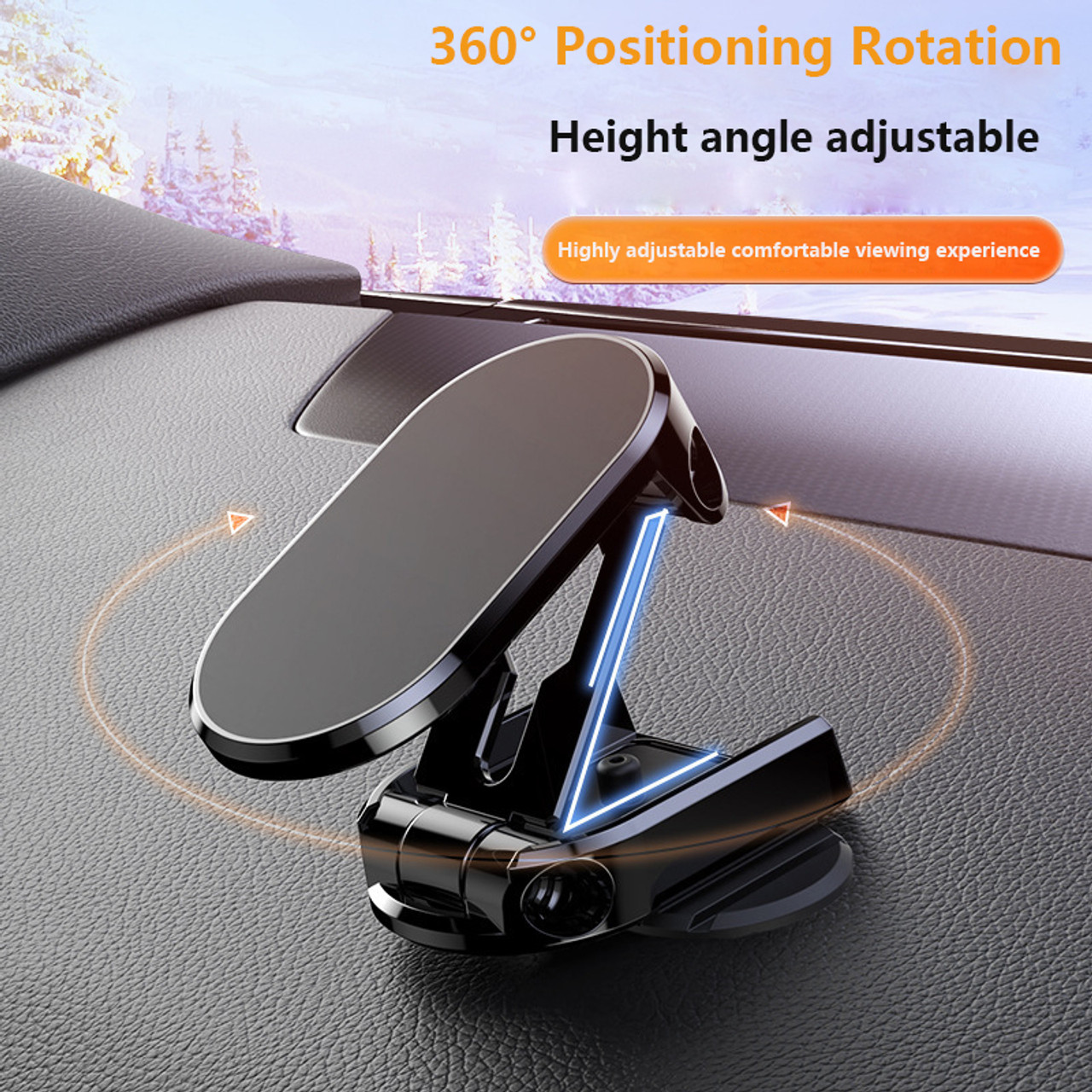 Magnetic Adjustable Nonslip Dashboard Car Mount product image