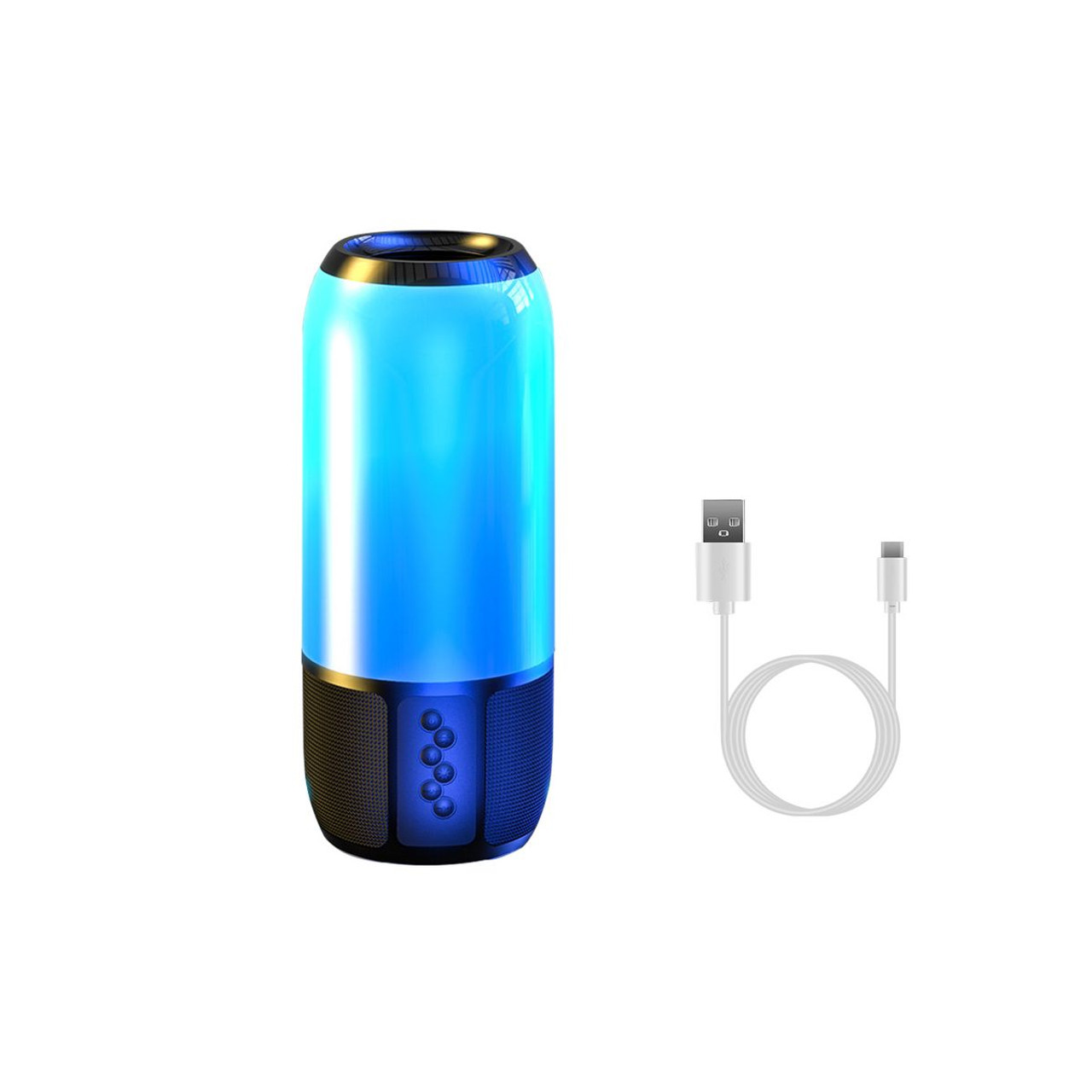 iMounTEK® Wireless Lighted Portable Speaker with Color-Changing Light product image