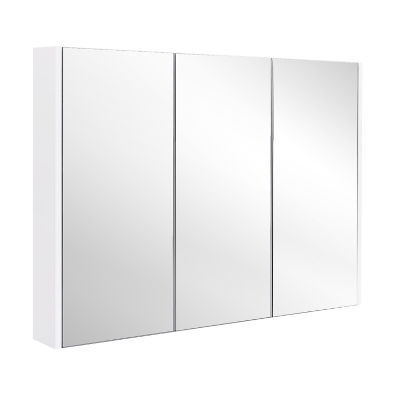 3-Door Frameless Bathroom Wall-Mounted Mirror Cabinet product image 3-Door Frameless Bathroom Wall-Mounted Mirror Cabinet product image