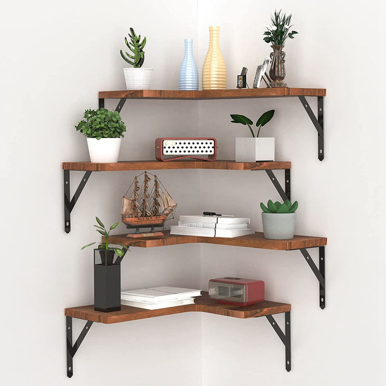 NewHome™ Corner Floating Shelf (4-Pack) product image