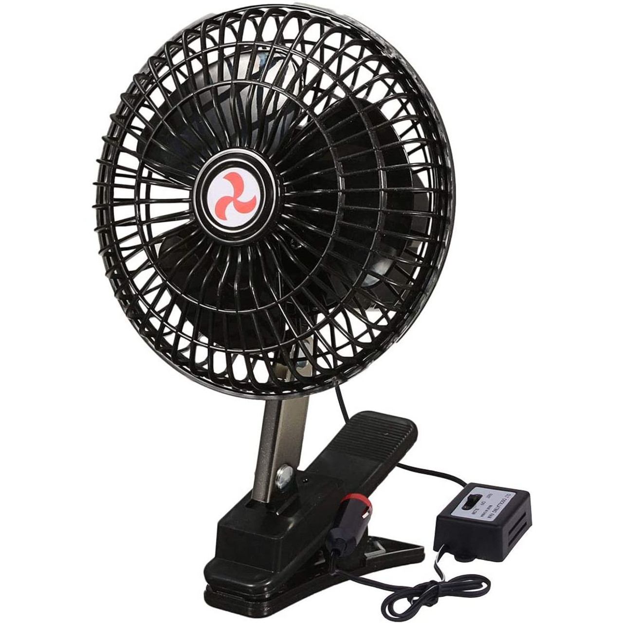 Zone Tech® 12V Oscillating Fan with Clamp and Screws product image