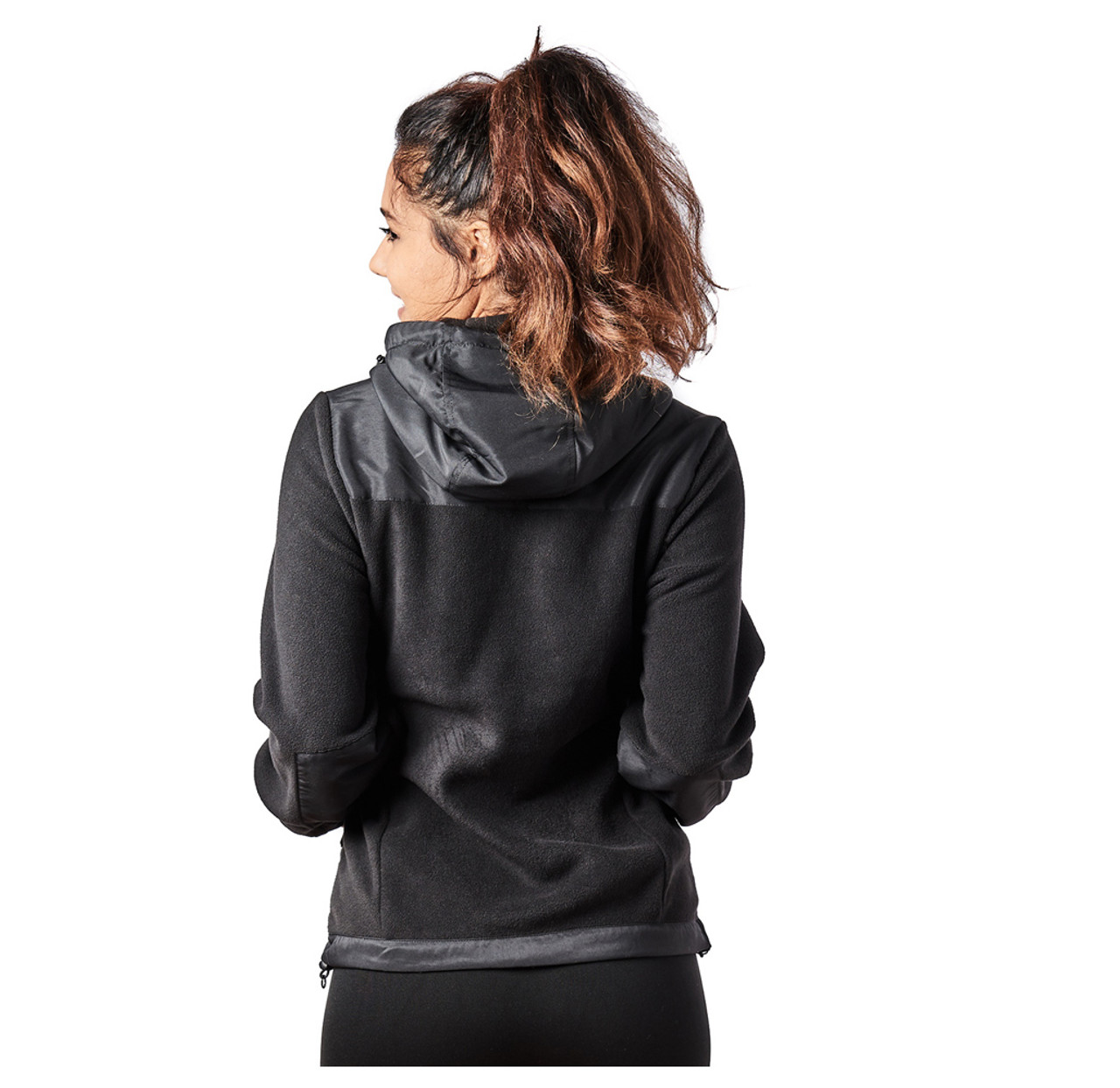 Women’s Two-Tone Full-Zip Fleece Jacket product image