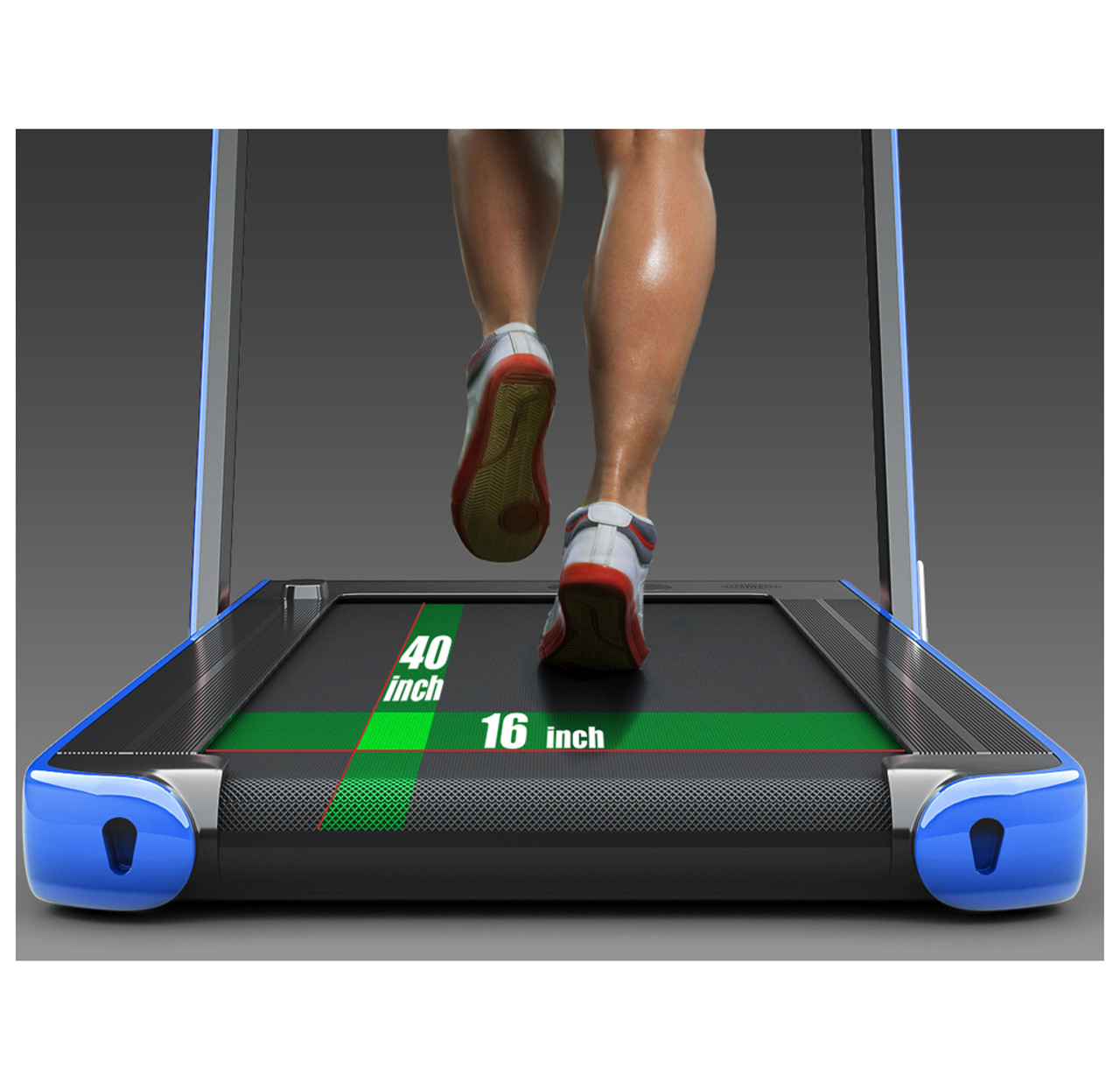 Superfit™ 2.25HP 2-in-1 Folding Treadmill with Bluetooth Speaker product image