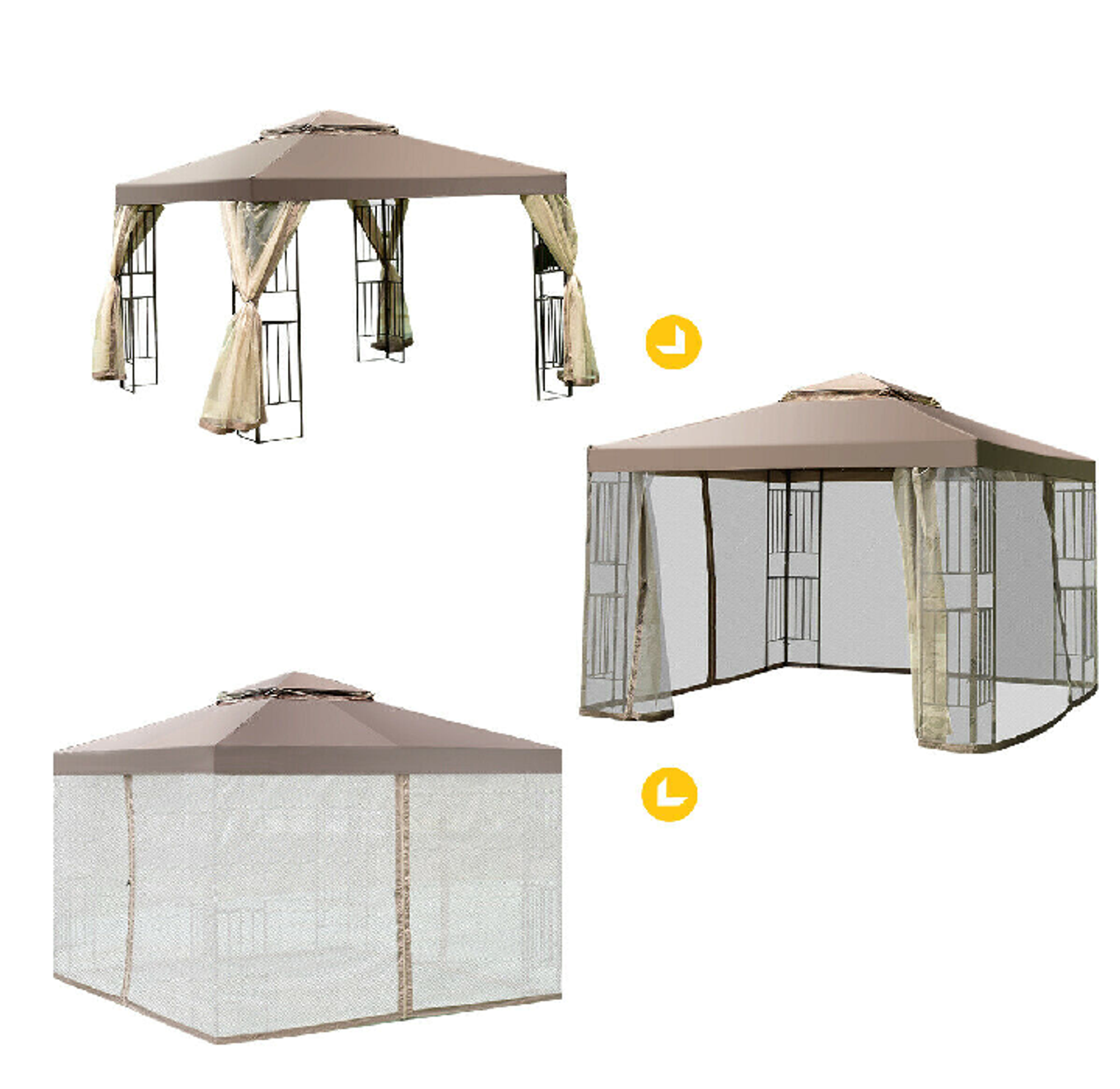 Outdoor 10' x 10' Patio Gazebo Awning Canopy product image