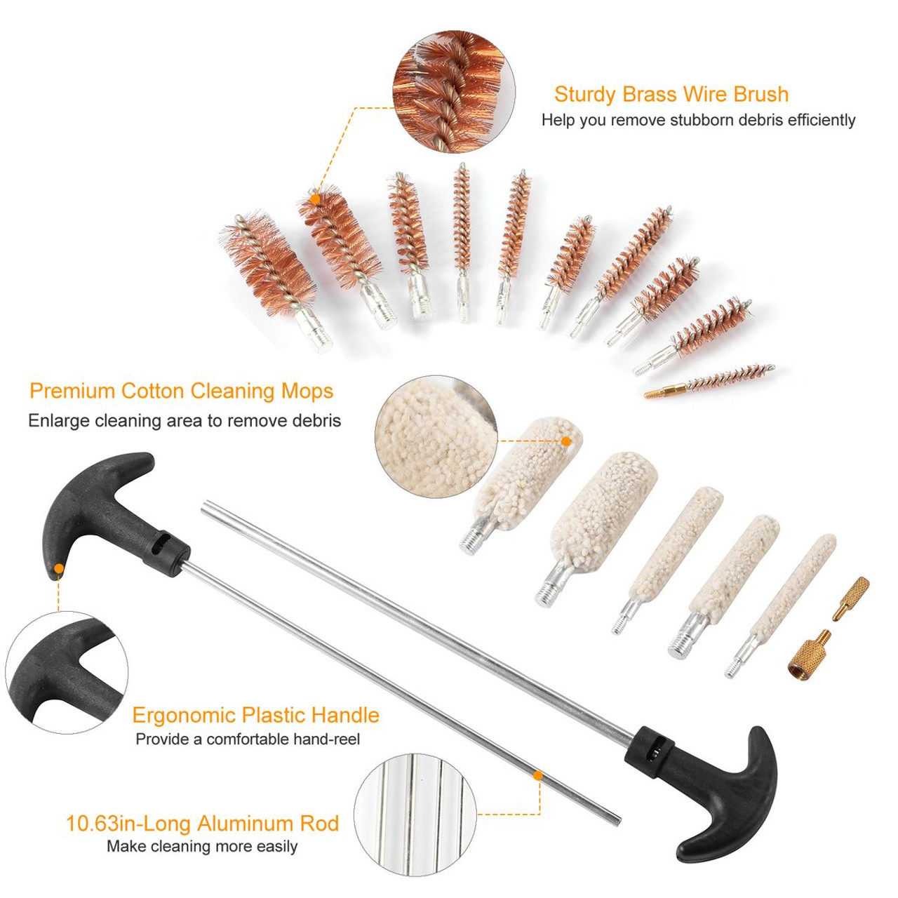 Universal Gun Cleaning Kit, 126-Piece product image