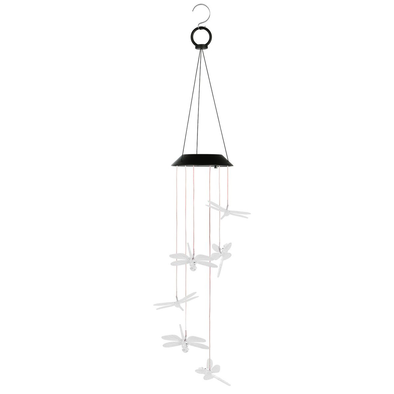 Solarek™ Solar LED Dragonfly Chime Light product image