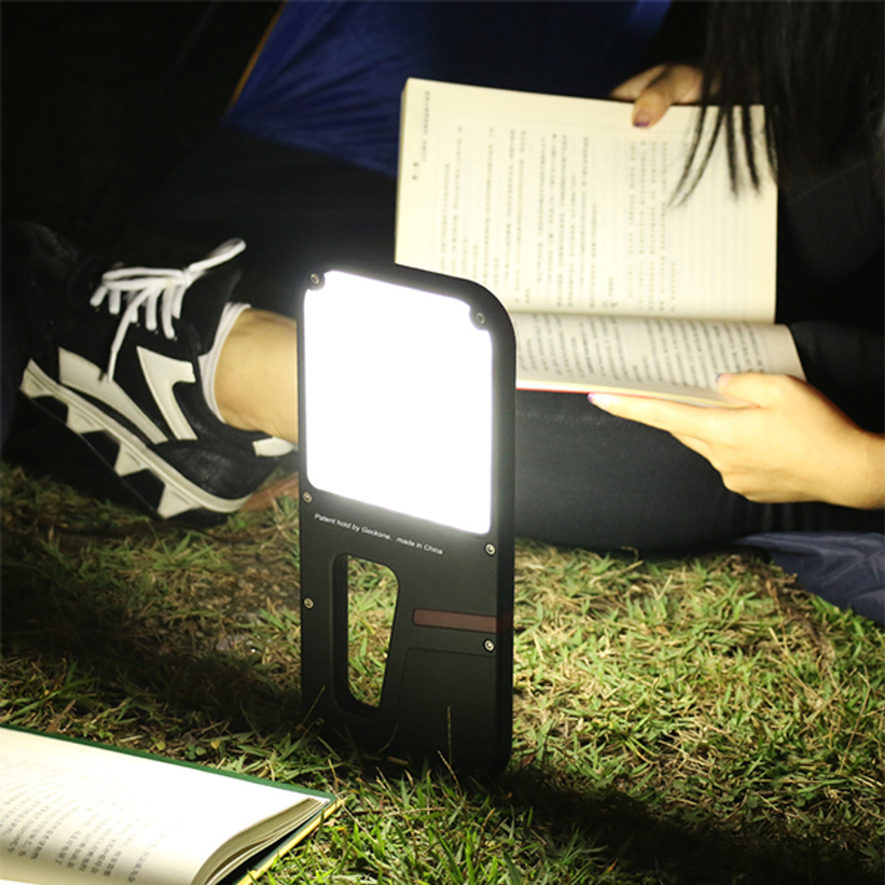 Ultra-Slim Outdoor Light with Emergency Beacon product image