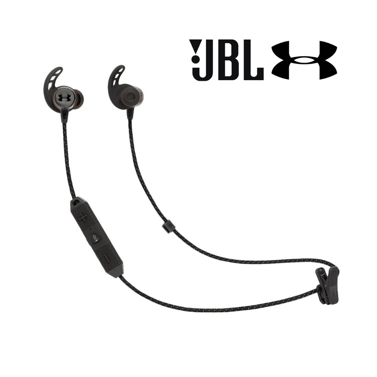 JBL® Under Armour® In-Ear Headphones, Sport React, Wireless, Black product image