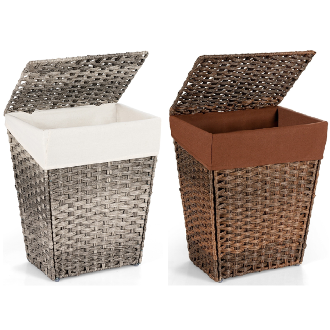 Handwoven Foldable Laundry Hamper product image