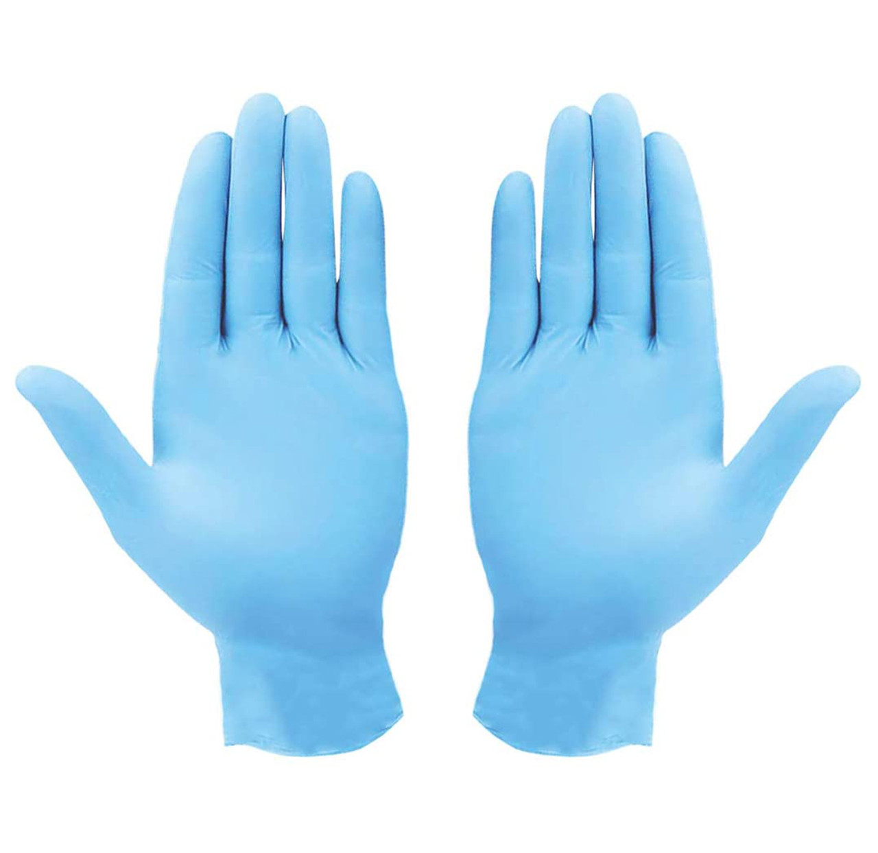 Powder Free Nitrile Rubber Disposable Examination Gloves (100-Pack) product image