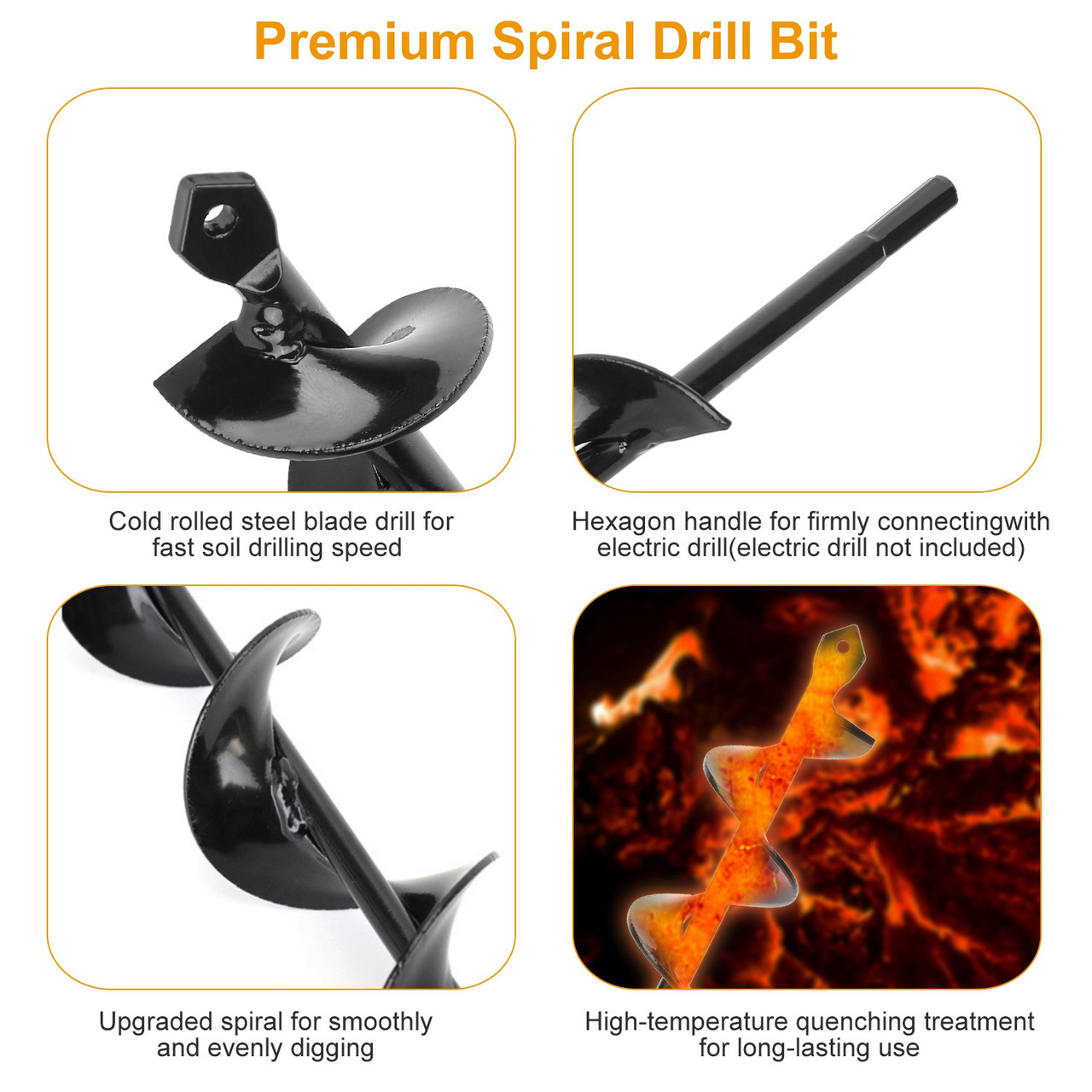 iMounTEK® Spiral Auger Drill Bit product image