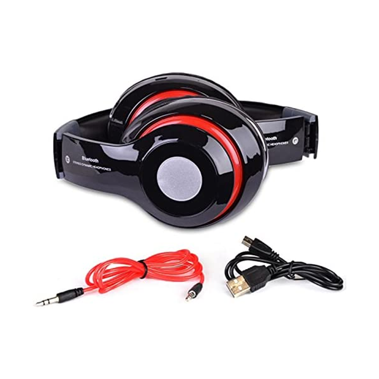 Foldable Bluetooth Rechargeable Over-Ear Wireless/Wired Headphones product image