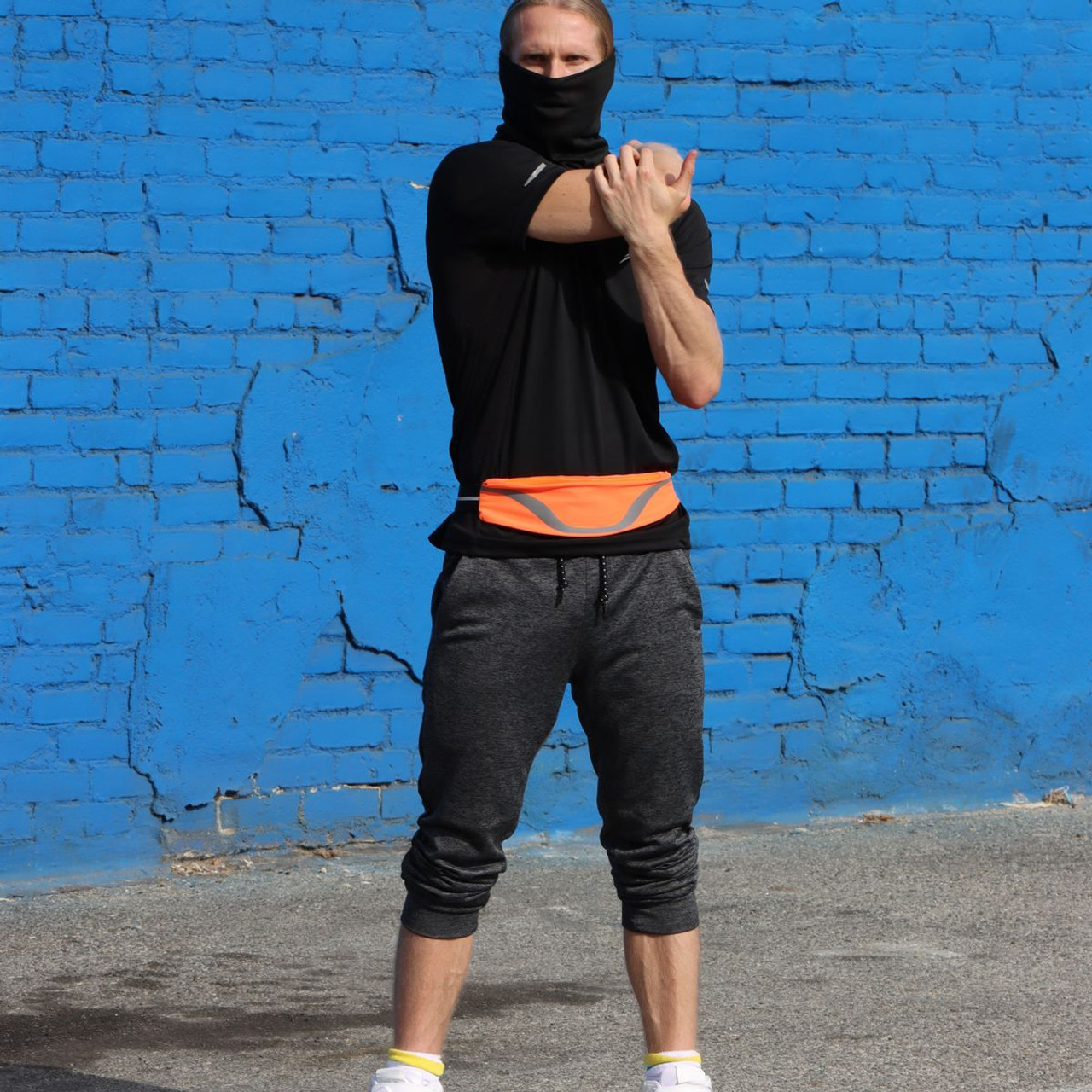 Water-Resistant Sport Waist Pack Running Belt with Reflective Strip product image