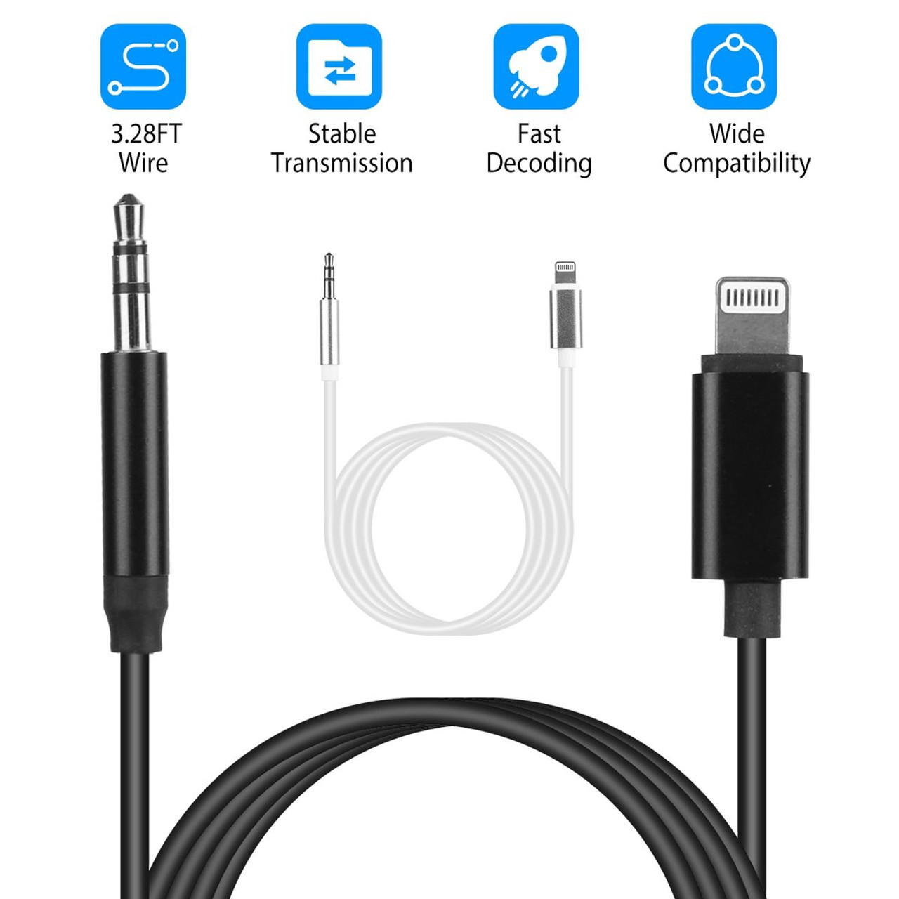 iMounTEK® 8-Pin Lightning to 3.5mm AUX Cable product image